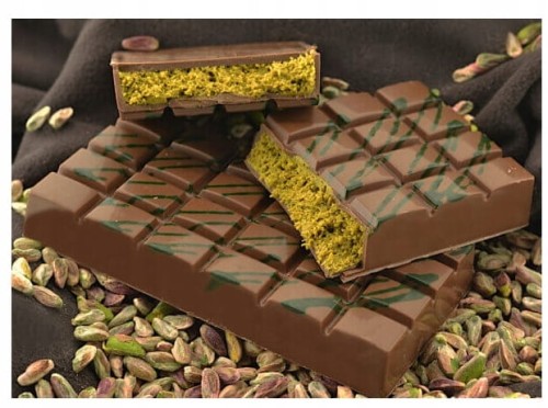 2 X PODWÓJNA GŁĘBOKA FORMA SILIKONOWA DO CZEKOLADY DUBAI CHOCOLATE 20X18,5