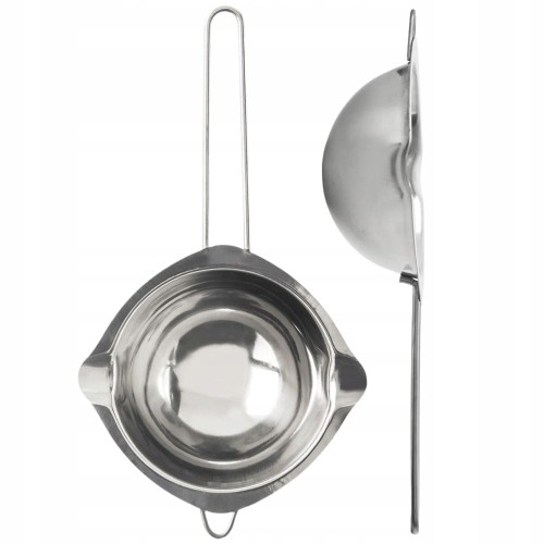 Metalowy Topielnik do wosku parafiny świec czekolady 240 ml 14 cm średnica
