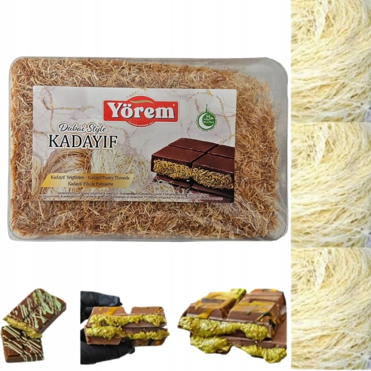 Prażone Ciasto Kadayif "Yorem" Do Dubajskiej Czekolady Dubai Style 200 g