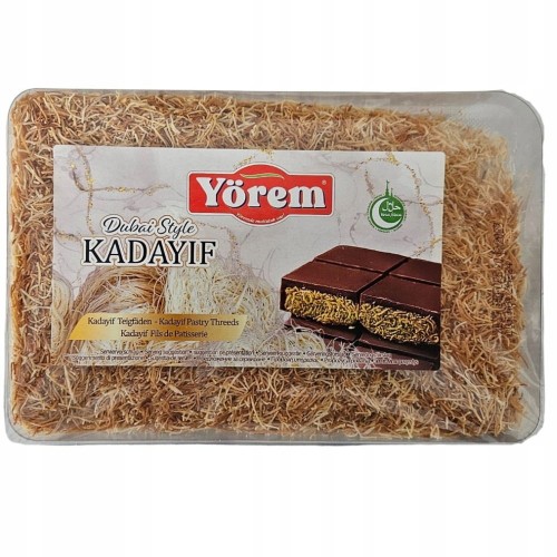 10 SZT. Prażone Ciasto Kadayif "Yorem" Do Dubajskiej Czekolady Dubai Style 200 g