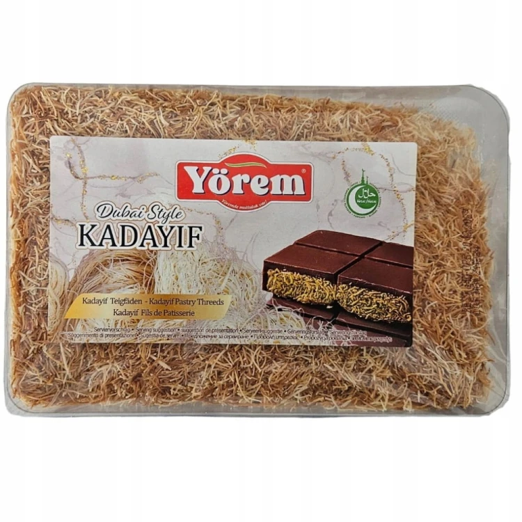 10 SZT. Prażone Ciasto Kadayif "Yorem" Do Dubajskiej Czekolady Dubai Style 200 g