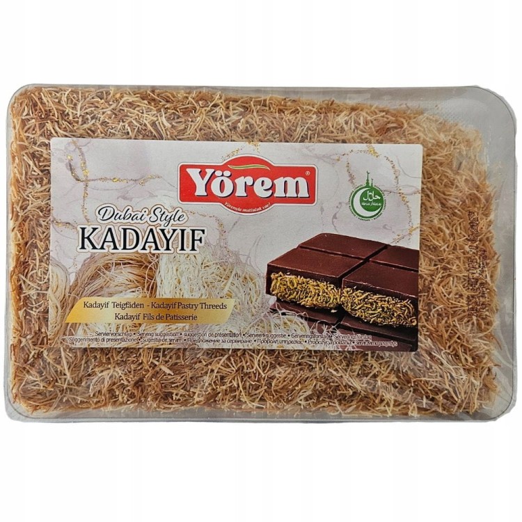Zestaw Dubajska Czekolada DIY topielnik podwójna forma krem ciasto kadayif