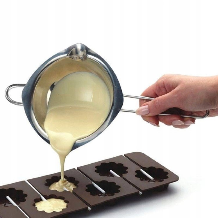 Zestaw Dubajska Czekolada DIY topielnik podwójna forma krem ciasto kadayif