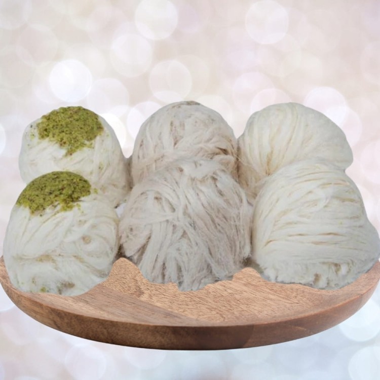 TURECKIE ANIELSKIE WŁOSY UGURLU DUBAJSKA CZEKOLADA ANGEL HAIR PISTACJA 240g