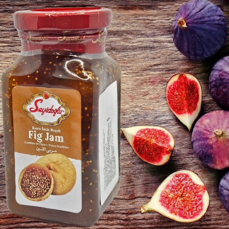 Oryginalny Turecki Dżem figowy dżem z suszonych fig turecki Seyidoglu 380g