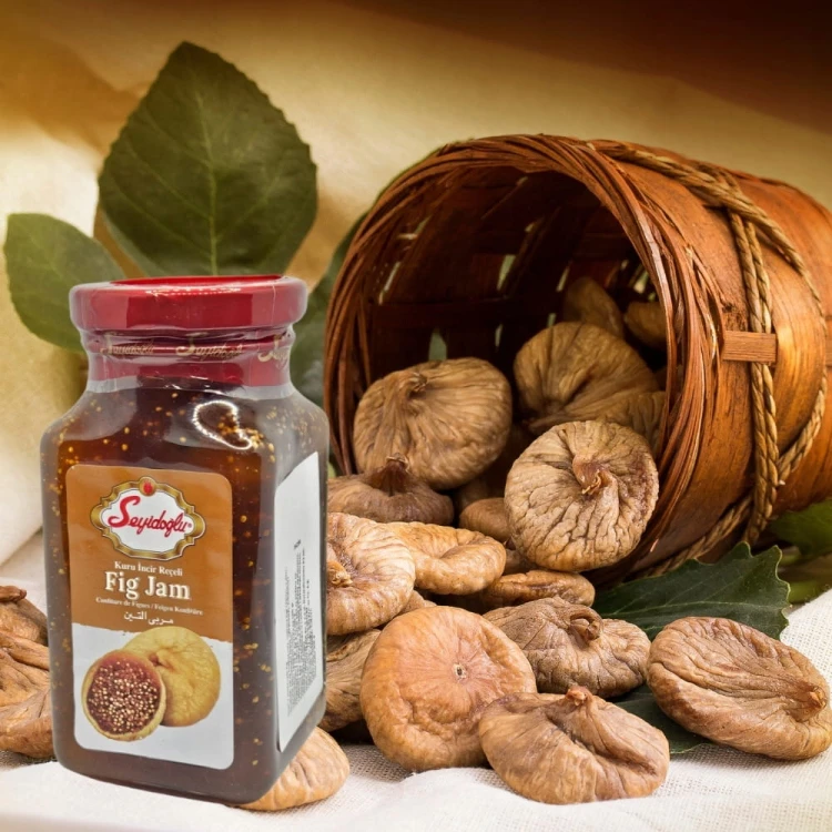Oryginalny Turecki Dżem figowy dżem z suszonych fig turecki Seyidoglu 380g