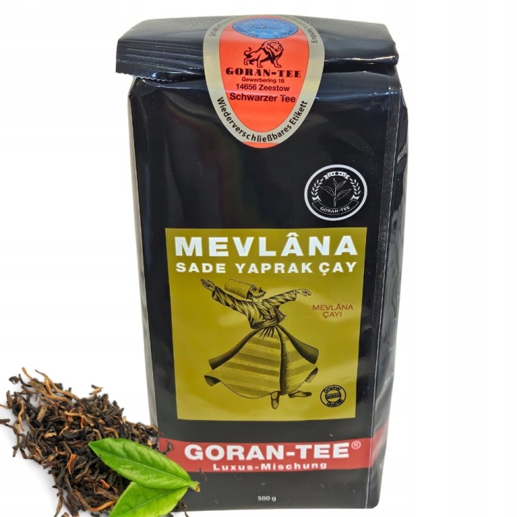 Oryginalna Cejlońska Herbata czarna liściasta MEVLANA Goran Tee 500 g