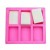 Silikonowa Forma do Dubajskich Czekoladek 6 kostek DIY 21,1x23,3x2,2 cm