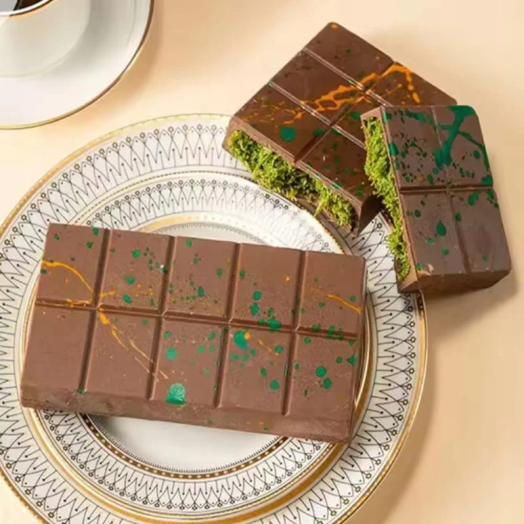 Potrójna Poliwęglanowa Forma do czekolady DUBAI Chocolate DIY 3 czekoldy