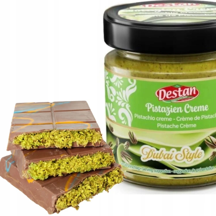10X Krem Pistacjowy w Dubajskim Stylu Destan Dubai Style Pistachio Creme