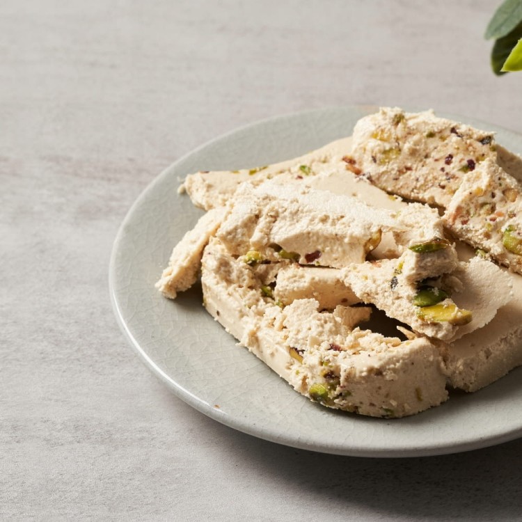 PRAWDZIWA TURECKA CHAŁWA SEZAMOWA O SMAKU PISTACJOWYM "Seyidoglu" 175G