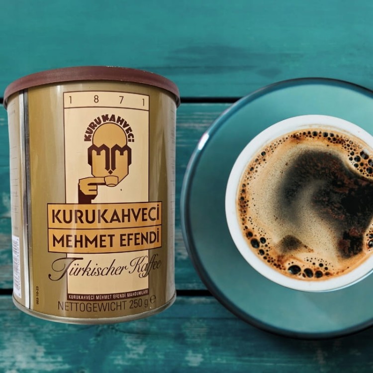 Oryginalna Turecka Kawa mielona Kurukahveci Mehmet Efendi 250 g