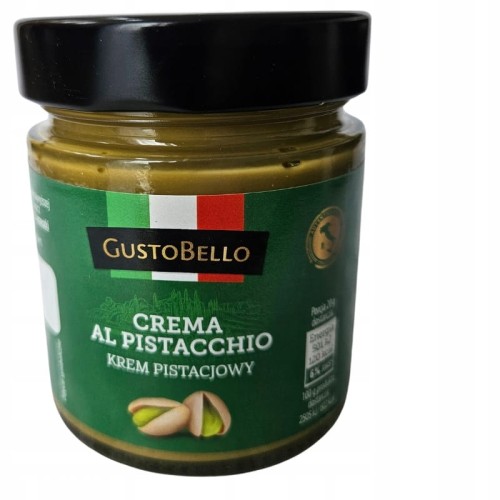 ZESTAW 2 Pysznych Kremów pistacjowych GustoBello 200g 45% pistacji Dubai