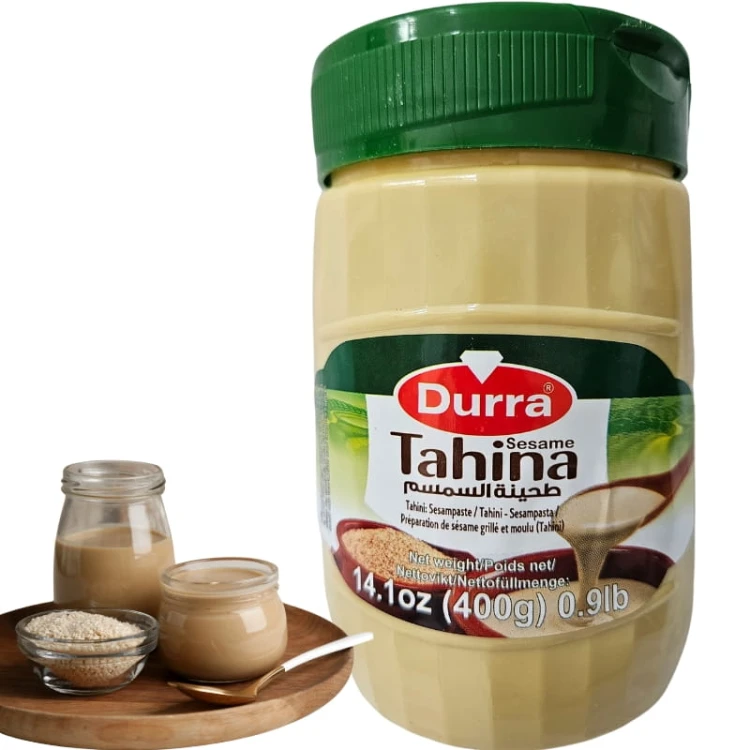 ZESTAW 2 Oryginalnych Tureckich 100% Past sezamowych Durra Tahini 400 g