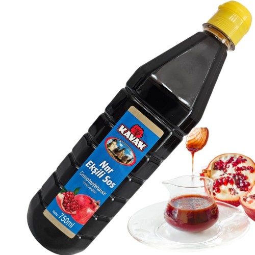 ORYGINALNY SOS Z GRANATU TURECKI KAVAK DO SAŁATEK MARYNAT DRESSINGÓW 700 ml