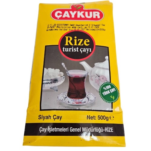 Oryginalna Herbata Czarna sypana turecka liściasta RIZE Caykur 1000g