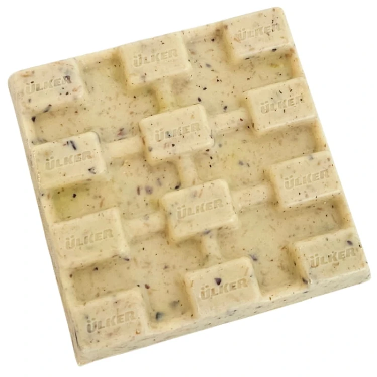 3 szt. ULKER Biała Dubajska Czekolada Kadayif Chocolate Dubai White Pistachio 60g