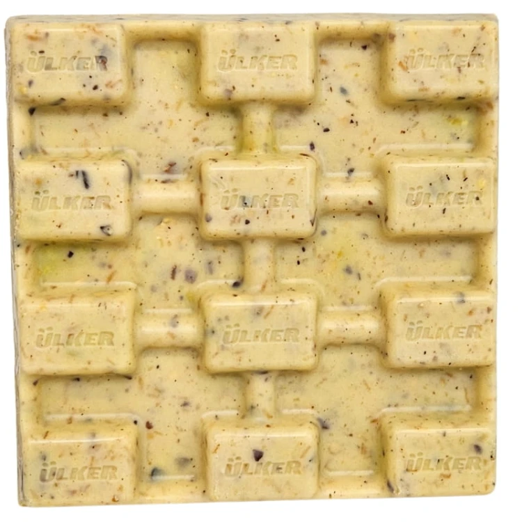3 szt. ULKER Biała Dubajska Czekolada Kadayif Chocolate Dubai White Pistachio 60g
