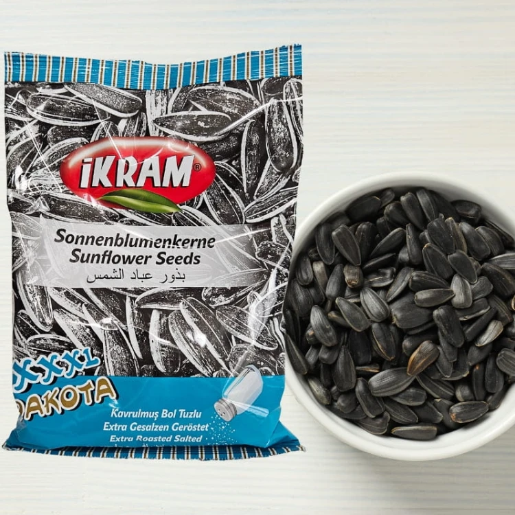 5x Tureckie Ziarna Słonecznika Słonecznik Mocno Prażony Solony Premium 125g