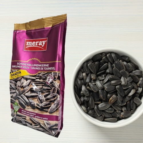5x Tureckie Ziarna Słonecznika Słonecznik MERAY Prażony Solony Premium 250g