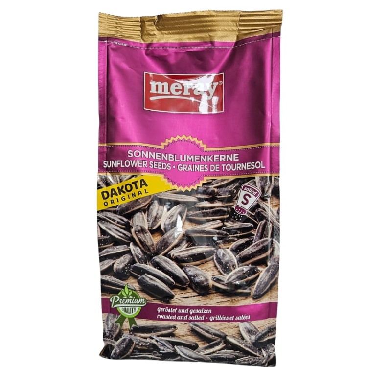 10x Turecki Ziarna Słonecznika Słonecznik MERAY Prażony Solony Premium 250g